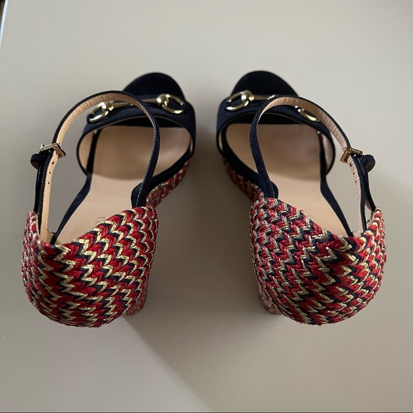 Gucci Limited Edition Horsebit Espadrille Wedges - Picture 5 of 15